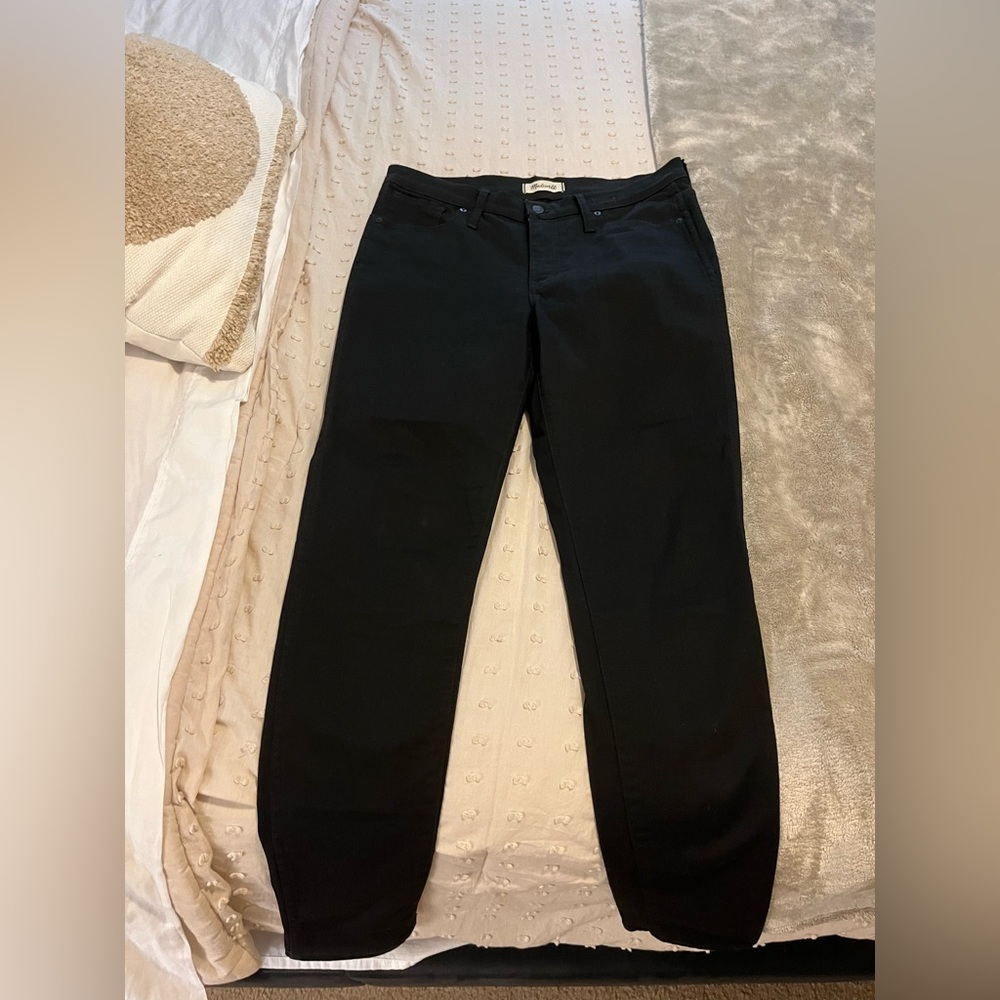 MADEWELL black skinny Roadtripper jean